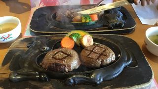 久しぶりに王道のげんこつハンバーグにしました。