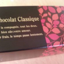 生チョコです。