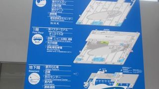 オアシス２１の1階に立地しています