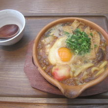 味噌煮込みうどんは1080円でした。