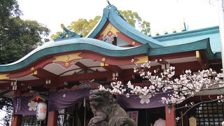 見どころが多い多摩川を見下ろせる神社