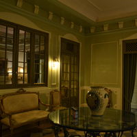 高級感のある内装。