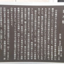 日本橋の江戸かのら歴史と特徴等について記載してある説明です。