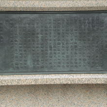 日本橋由来記の碑の解説です。内容は、読んでも理解しにくいです