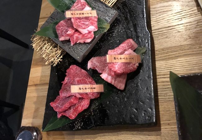 梅田で神戸牛が食べれます