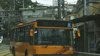 江ノ島、鎌倉付近を走行しています