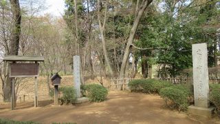 石碑が立っています