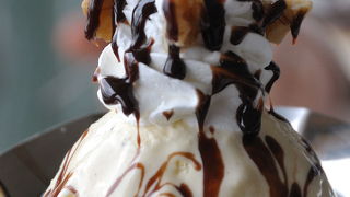 公園を散歩して疲れたので、おやつタイム！