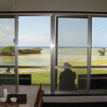 店内からの眺望