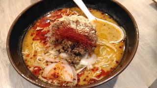 担々麺はイマイチ