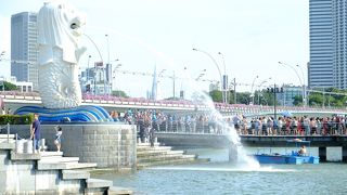 シンガポール観光の中心