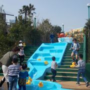 子供たち水遊び場