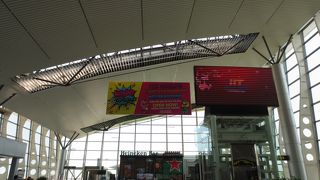 こじんまりした空港