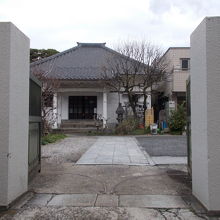 正面の景観です。