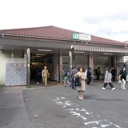 ＪＲ山手線と京浜東北線の駅の一つです。