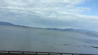 宍道湖は松江駅から宍道湖駅まで駅が4つも有りました