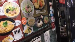 名古屋駅のうまいもん通りのお蕎麦屋