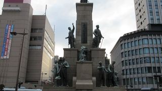 他に類を見ないモニュメントです。