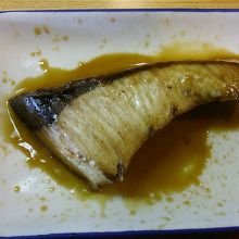 ぶりの照り焼き