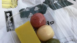 芋ようかんとあんこ玉のお花見セット