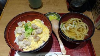 急いでいるときに、手軽に食事