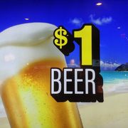 $1ビール