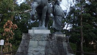 男性の像かと思いました