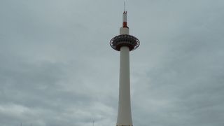 京都駅前の顔（京都タワー）