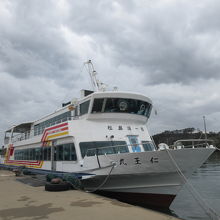 こんな感じの船でした