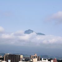 雲海の岩木山　朝の光景