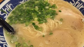 食べやすいトンコツラーメン