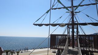 海の眺めがいい公園