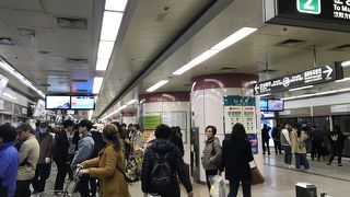 83タワーへの乗換