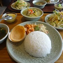 グリーンカレーセット