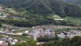 この舞台からの景色は絶景です