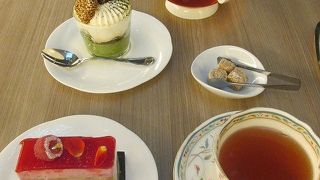 ケーキセットを頂きました