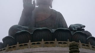 山奥にある大きな大仏