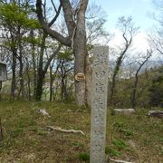 織田信長の小谷城攻めの陣地跡