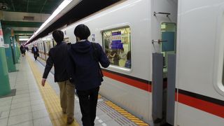 相互乗り入れで便利