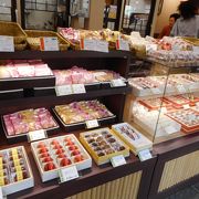 木之本宿の和菓子店