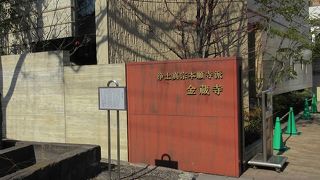 現代的な博物館のような佇まい。