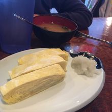 厚焼きたまご・大根おろし添え