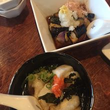 揚げ餅・揚げなす