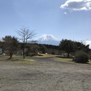 富士山を見ながらまったりと