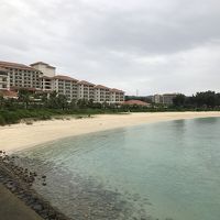 敷地内ビーチからの外観