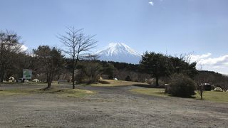 富士山を見ながらまったりと