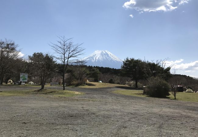 富士山を見ながらまったりと