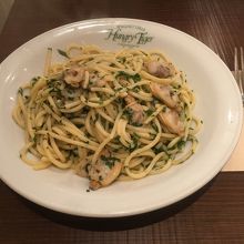 ボンゴレ&バジリコをいただきました。1,150円でした。