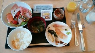 料理の種類が豊富な朝食ブッフェ