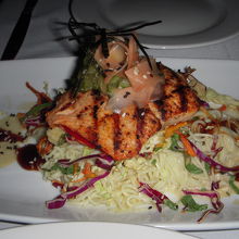 サーモンのＢＢＱ